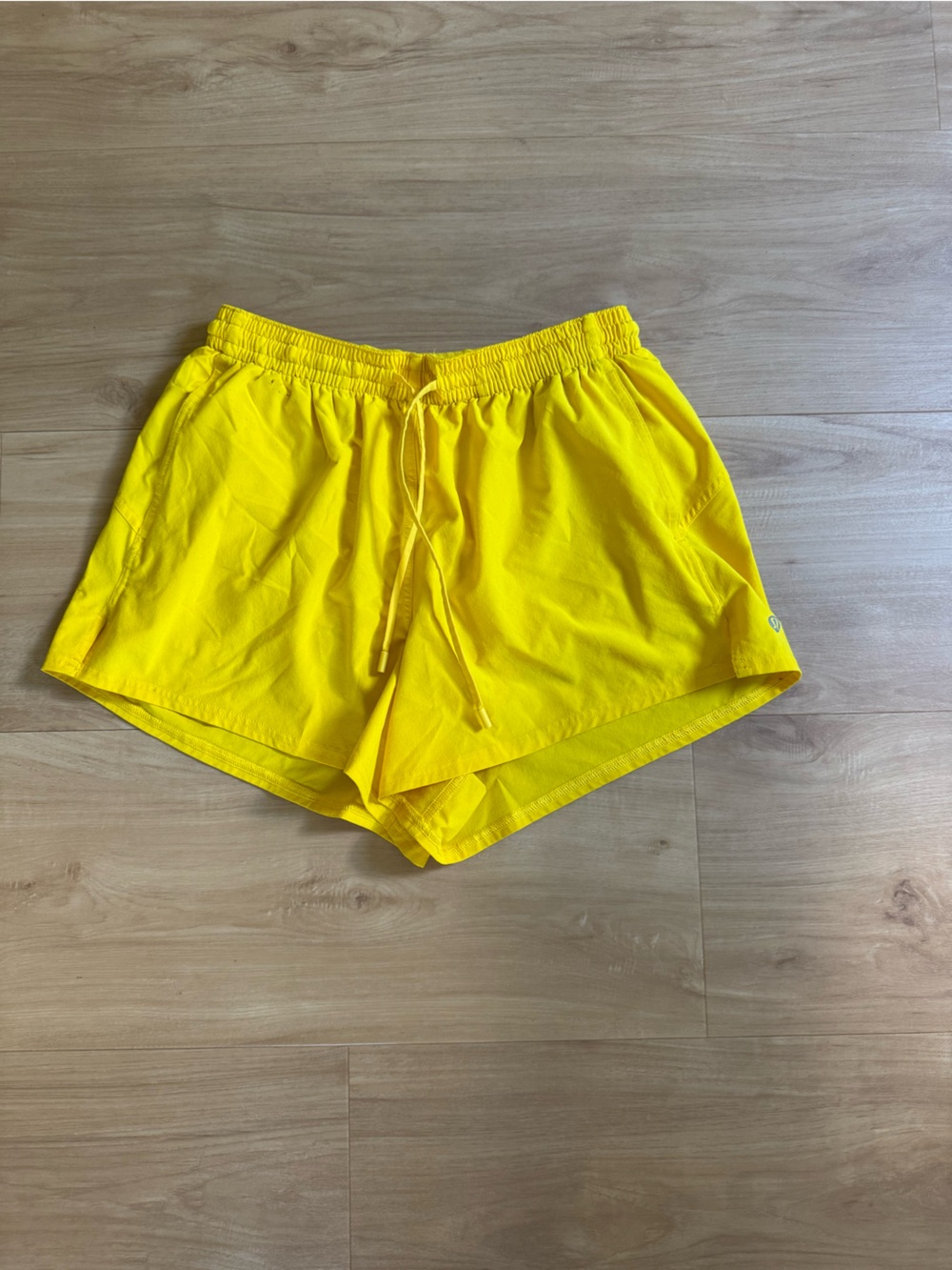 Lululemon Pace Rival High Rise Short 3” Maize Yellow